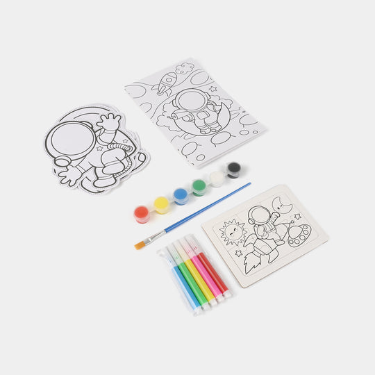 DIY Painting & Coloring Activity Craft Kit