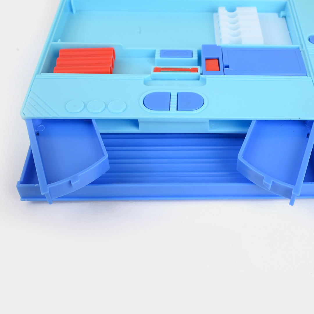 Multi-Compartment Magnetic Jumbo Pencil Box