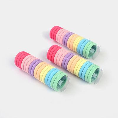 Girls Multicolor Hair Ties/Pony Set