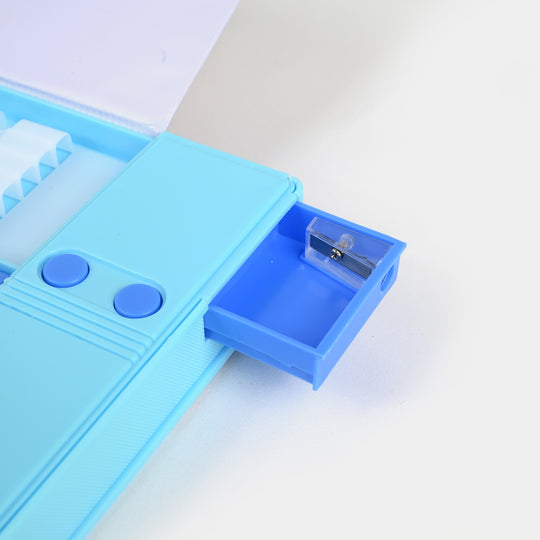 Multi-Compartment Magnetic Jumbo Pencil Box