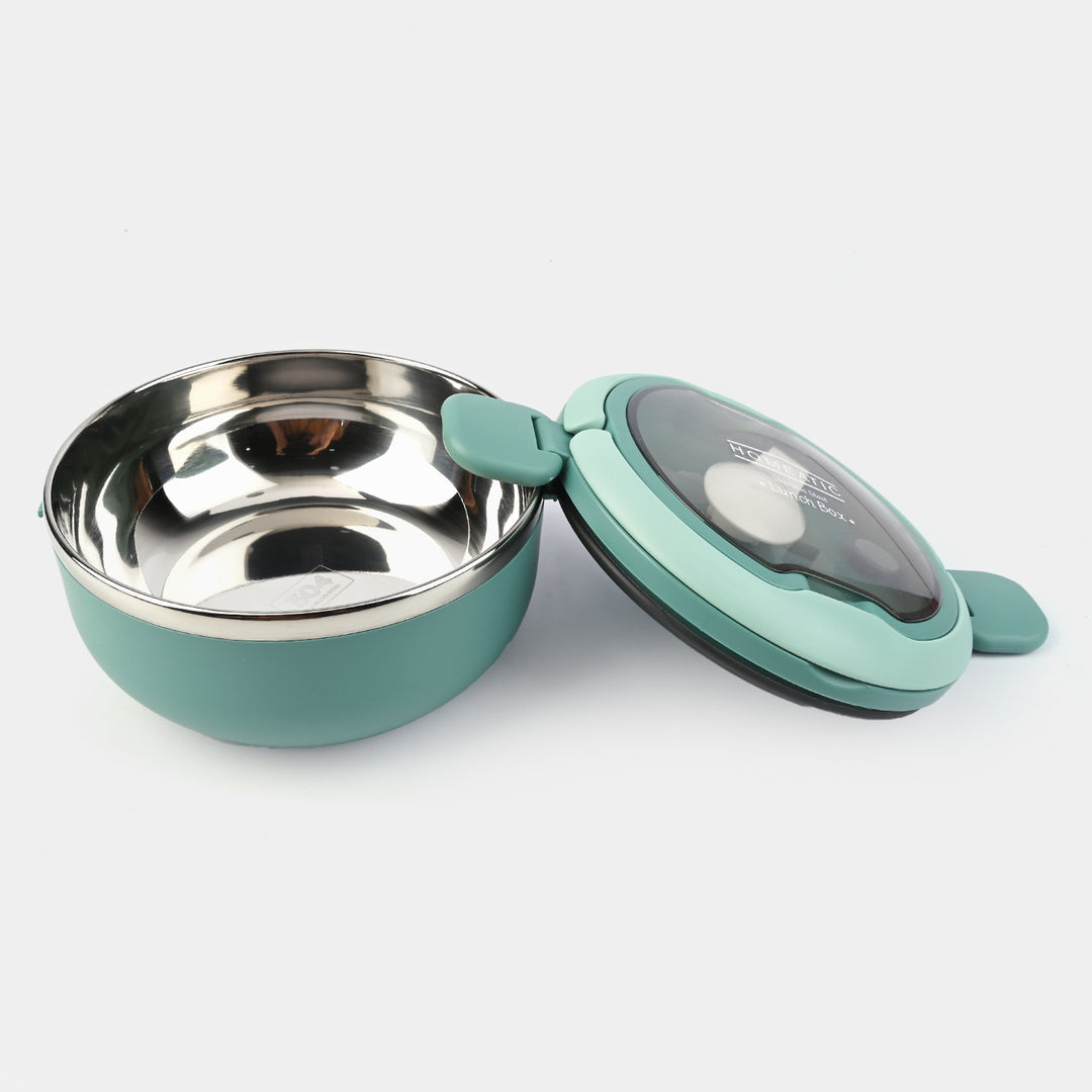 Lunch Box Stainless Steel With Spoon For Kids