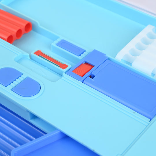 Multi-Compartment Magnetic Jumbo Pencil Box