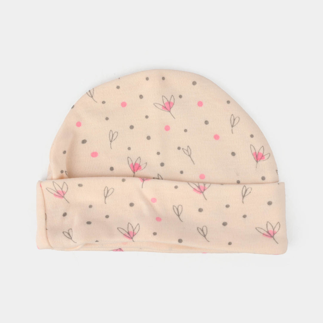 Pack OF 3 Infant Cotton Cap Set