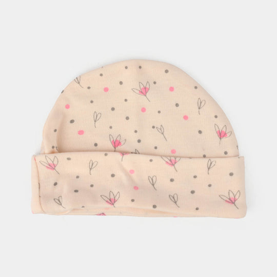 Pack OF 3 Infant Cotton Cap Set