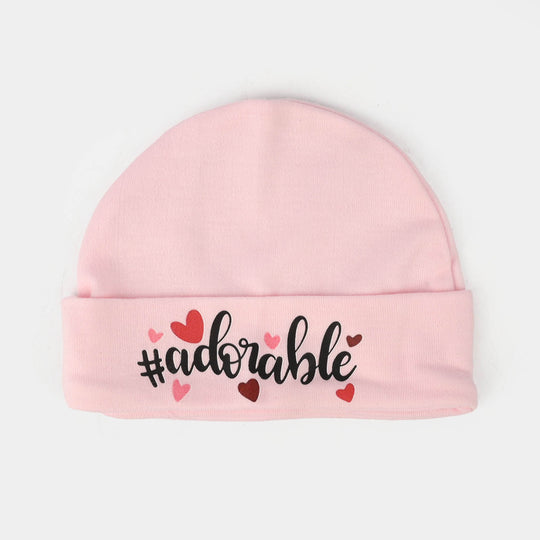 Pack OF 3 Infant Cotton Cap Set