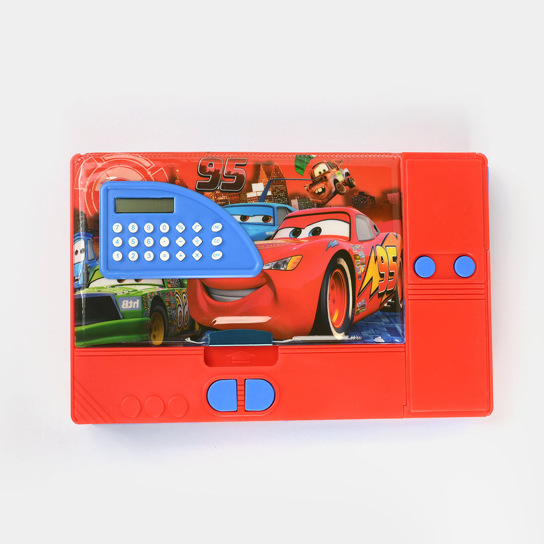 Multi-Compartment Magnetic Jumbo Pencil Box