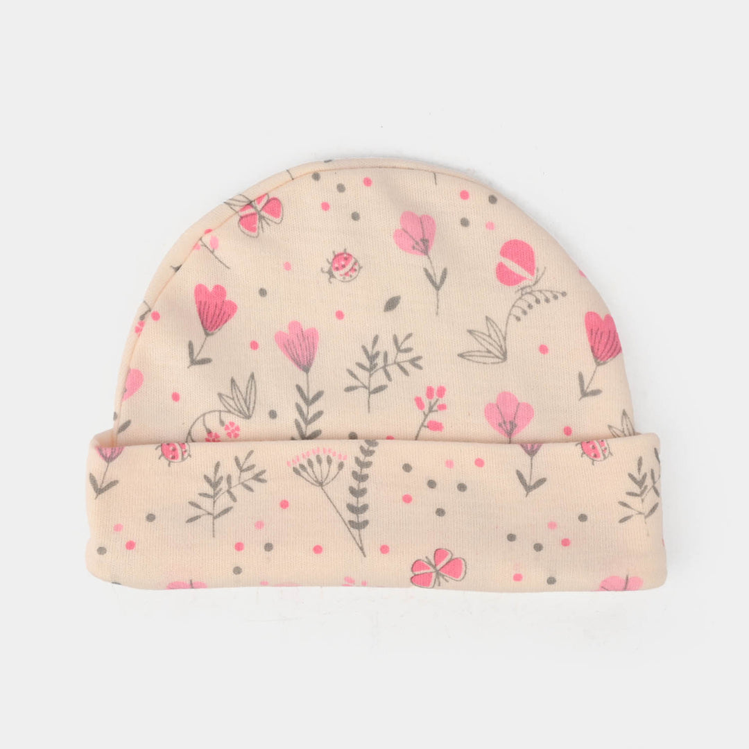 Pack OF 3 Infant Cotton Cap Set