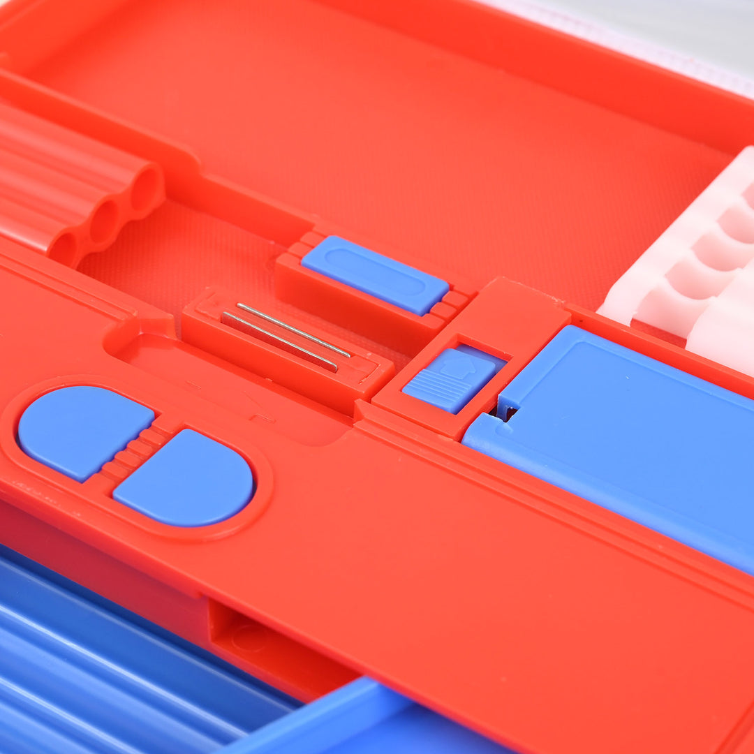 Multi-Compartment Magnetic Jumbo Pencil Box