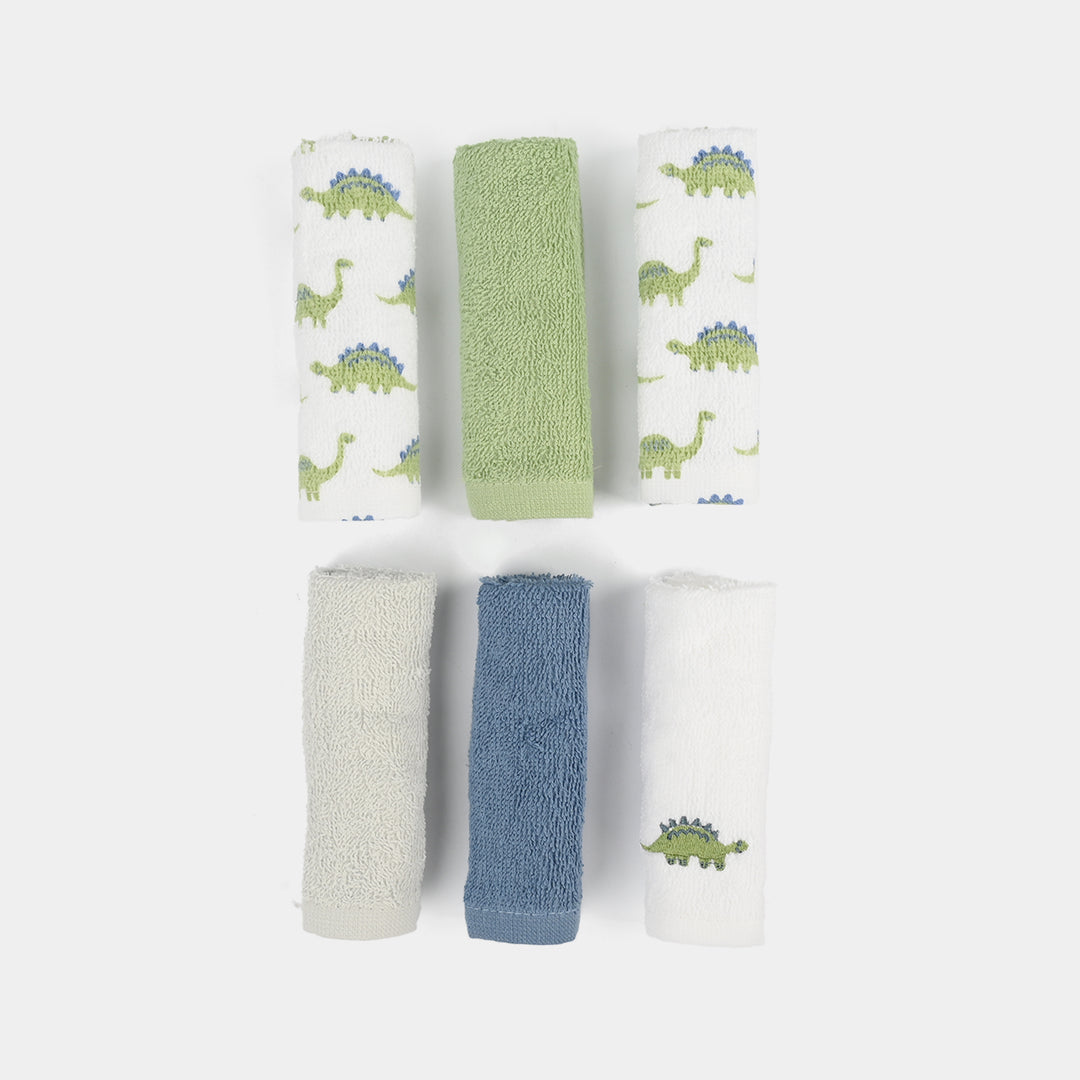 Baby Face towels/Washcloths 6Pcs