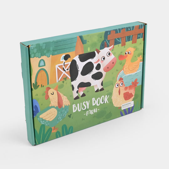 Busy Book – Farm (Montessori Activity Book for