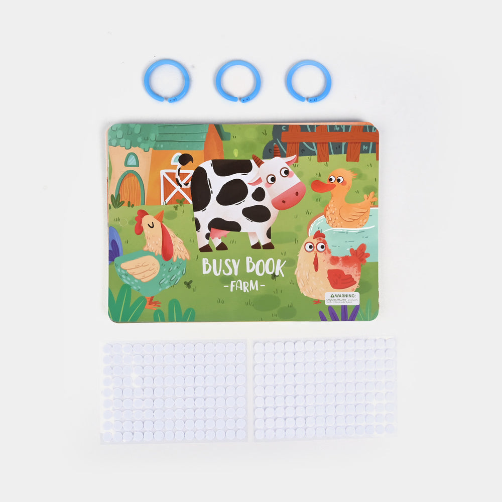 Busy Book – Farm (Montessori Activity Book for