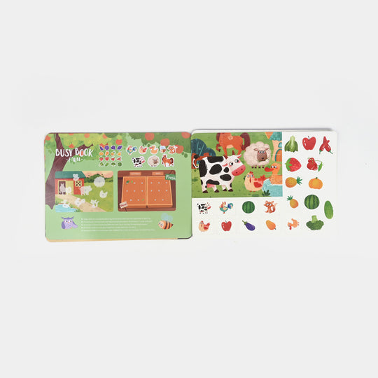 Busy Book – Farm (Montessori Activity Book for
