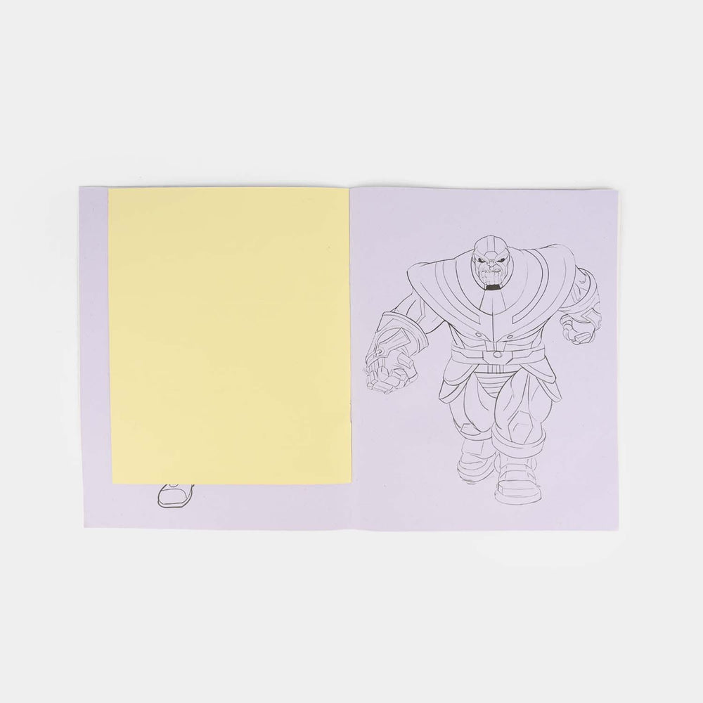 Character Activity Coloring Book with Stickers for Kids