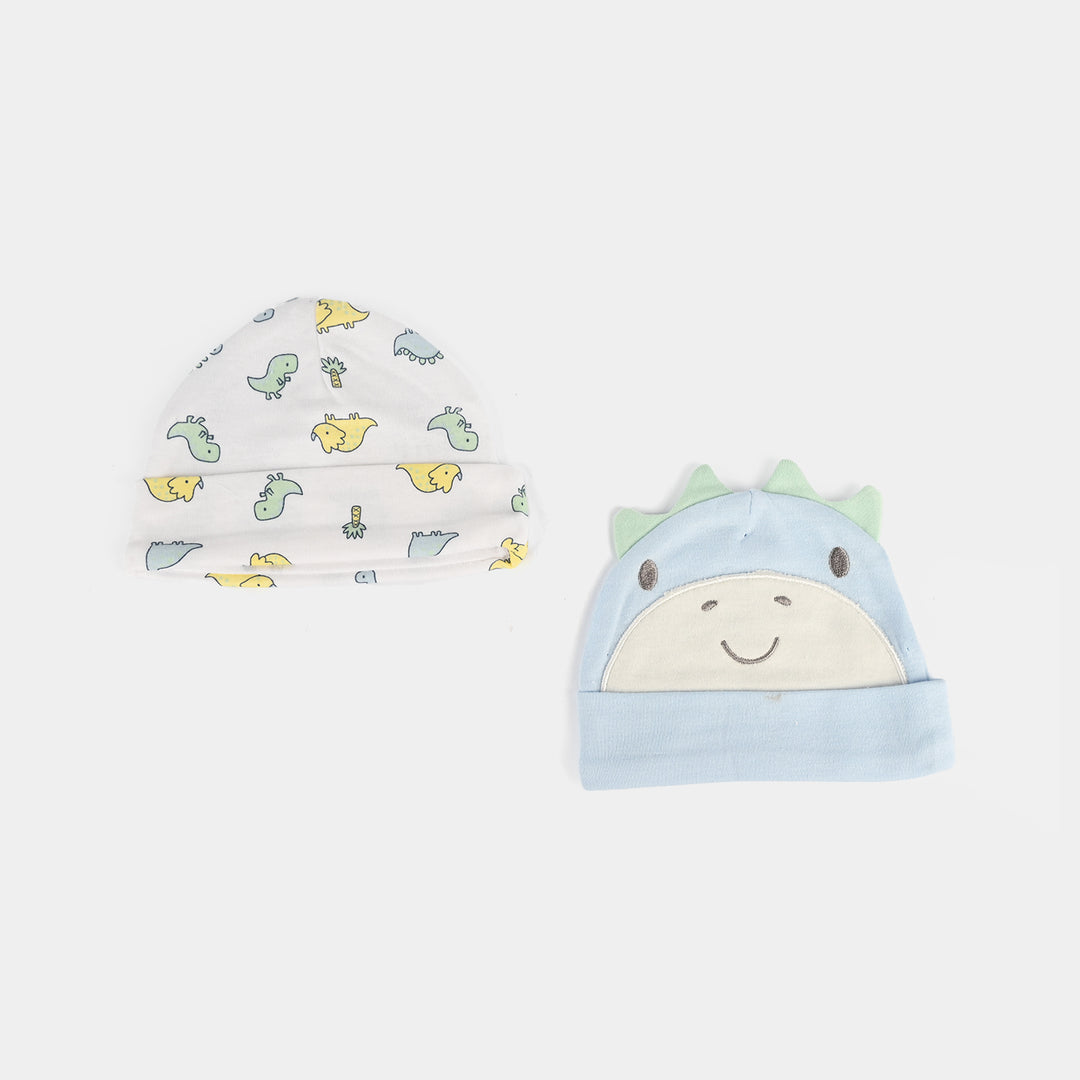 2Pcs Cap & 3Pcs Mitten Set