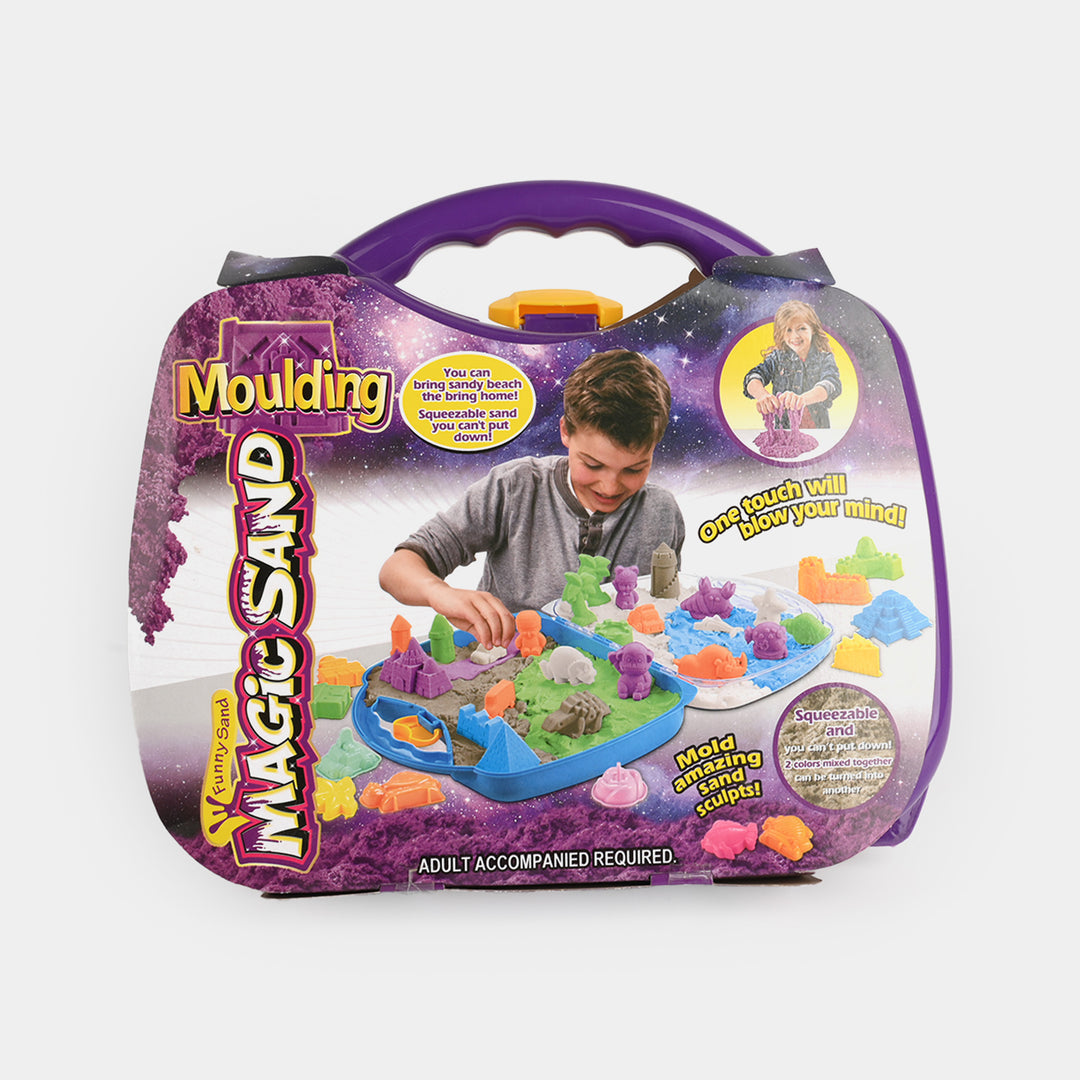 Moulding Magic Sand – Portable Carrying Case Set