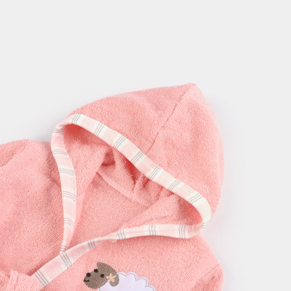 HOODED BABY BATH GOWN/BATH ROBE