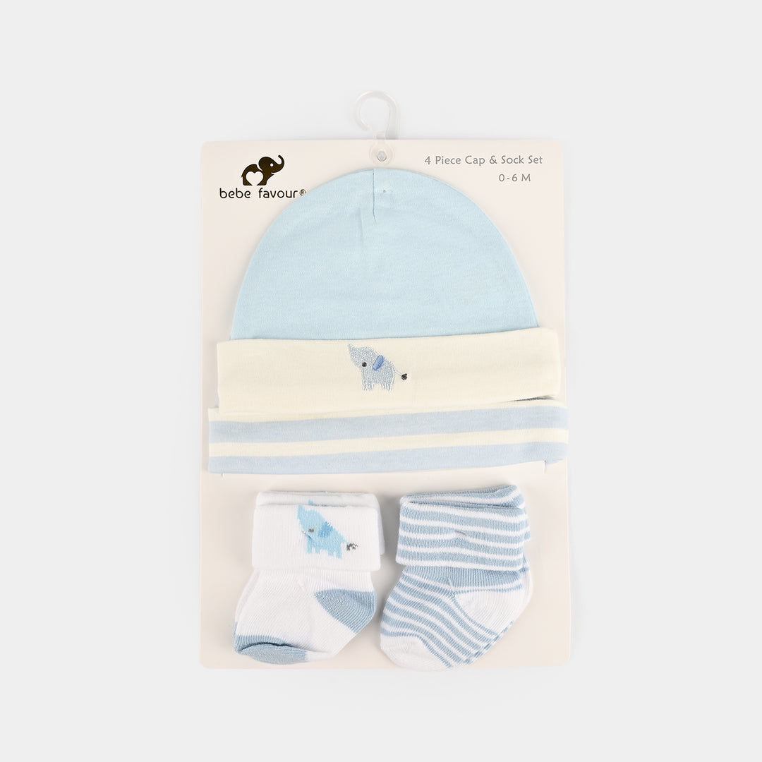 Cap & Socks Pack Of 4