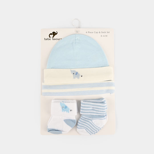 Cap & Socks Pack Of 4