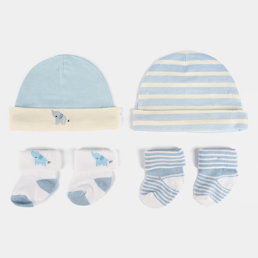 Cap & Socks Pack Of 4