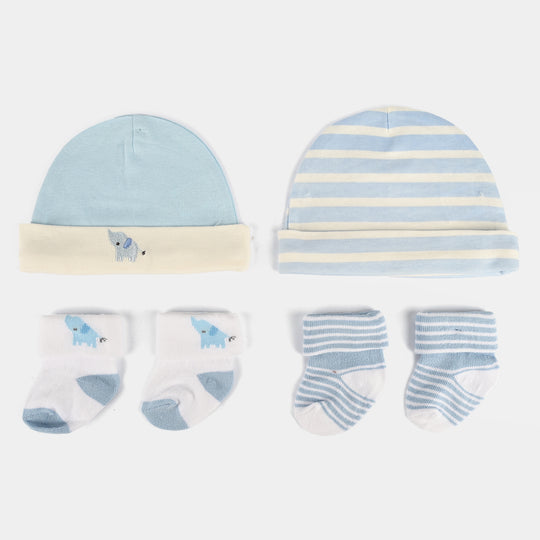Cap & Socks Pack Of 4