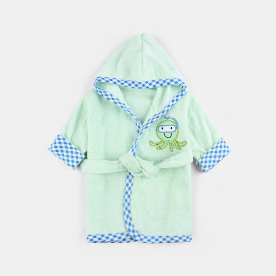 HOODED BABY BATH GOWN/BATH ROBE
