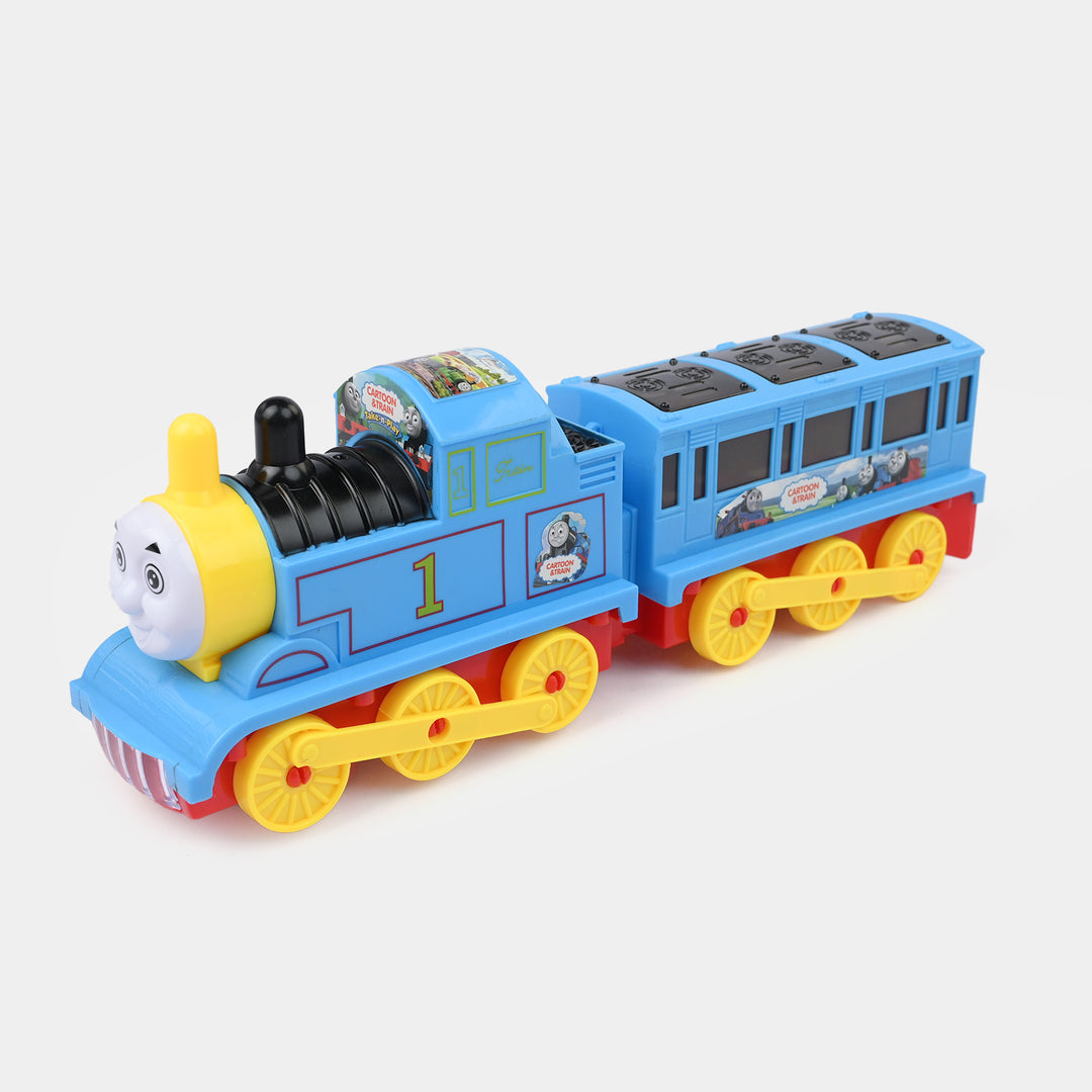 Cartoon Train with Light & Sound