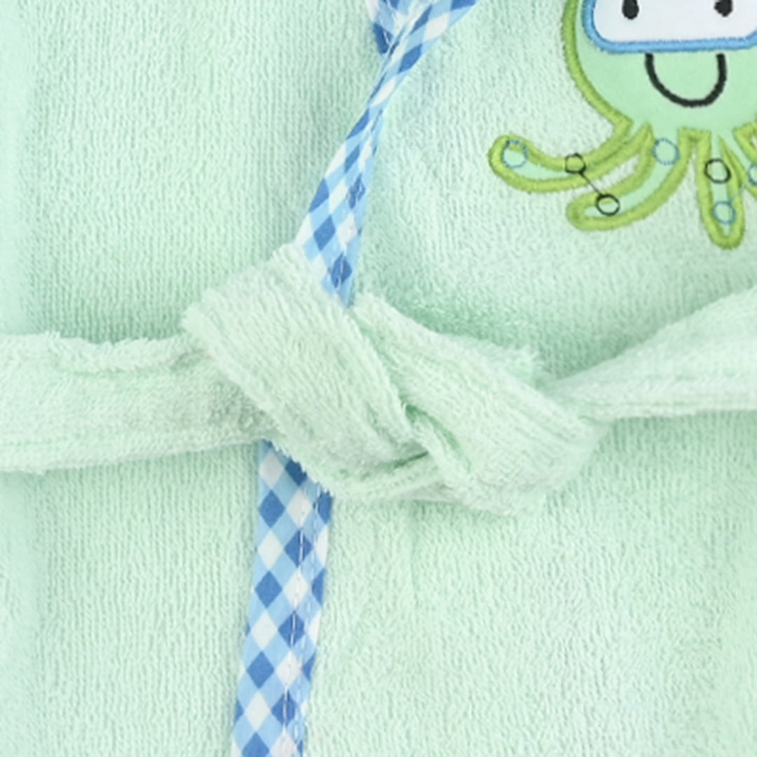 HOODED BABY BATH GOWN/BATH ROBE