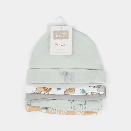 Pack OF 5 Baby Cap/Hat Set