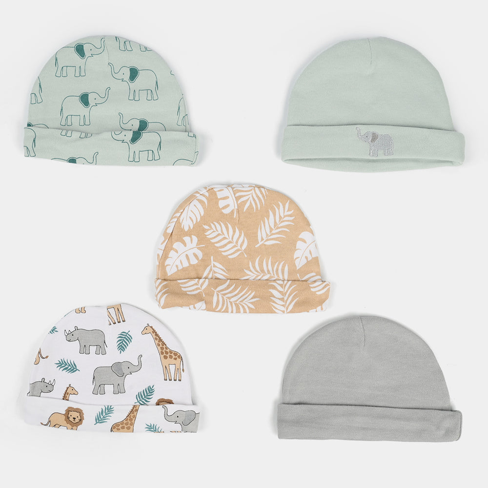 Pack OF 5 Baby Cap/Hat Set