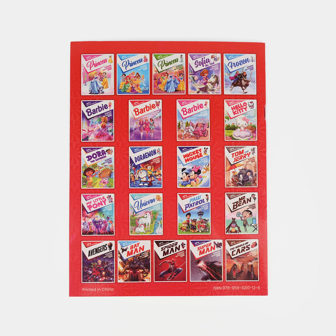 Character Activity Coloring and Sticker Books
