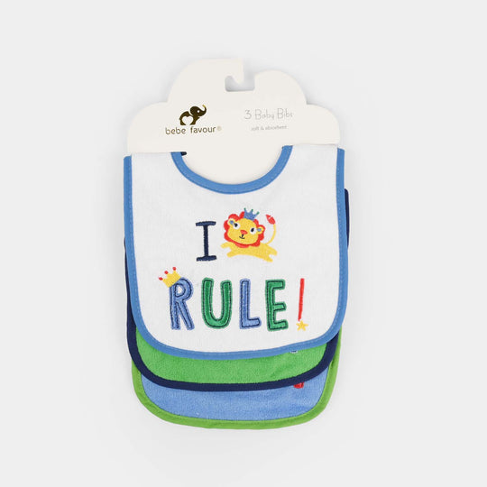 Baby Bib Pack OF 3PCs | 0M+