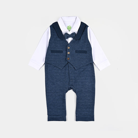 Infant Boys Romper West Coat Style-Navy Blue