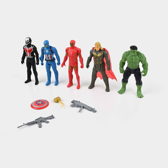 Character Action Figures 5PCs Set