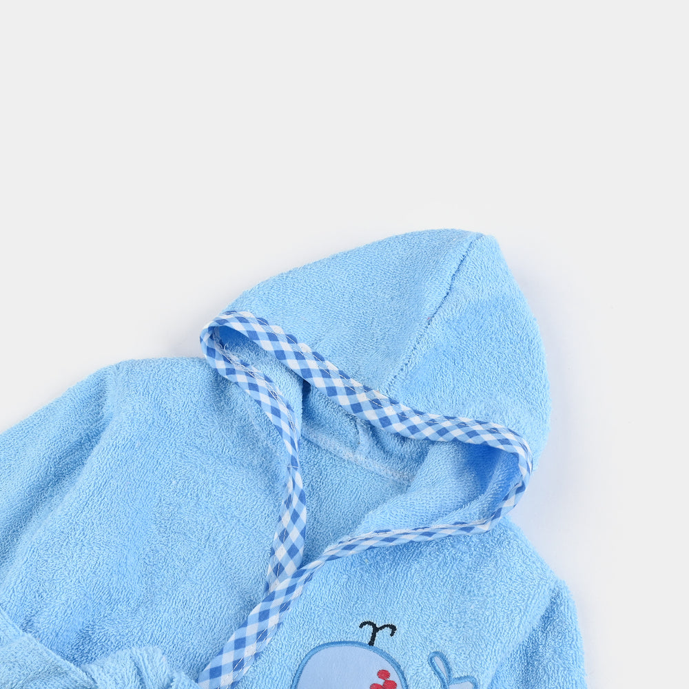 HOODED BABY BATH GOWN/BATH ROBE
