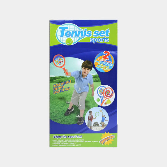 2 In 1 Tennis & Badminton Play Set For Kids