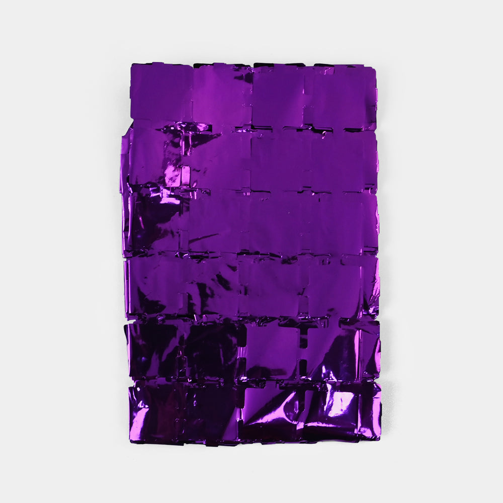 Square Shape Foil Fringe Curtain