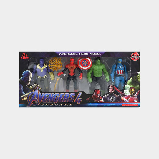 Super Hero Figure 4Pcs For kids