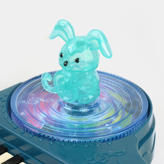 Electronic Musical & 360 Rotate Organ For Kids