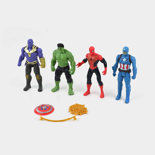 Super Hero Figure 4Pcs For kids