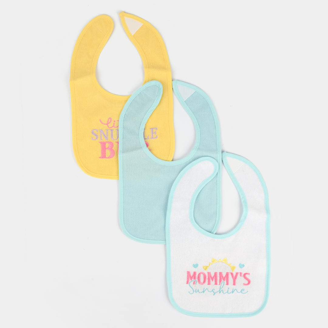 Baby Bib Pack OF 3PCs | 0M+