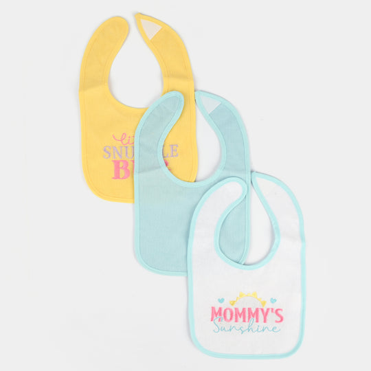 Baby Bib Pack OF 3PCs | 0M+