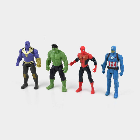 Super Hero Figure 4Pcs For kids