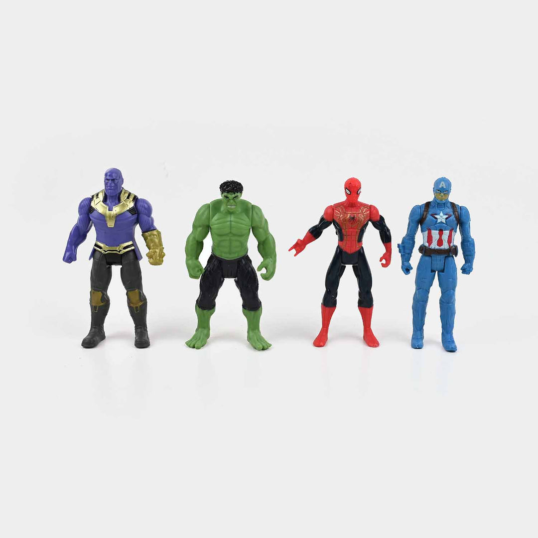 Super Hero Figure 4Pcs For kids