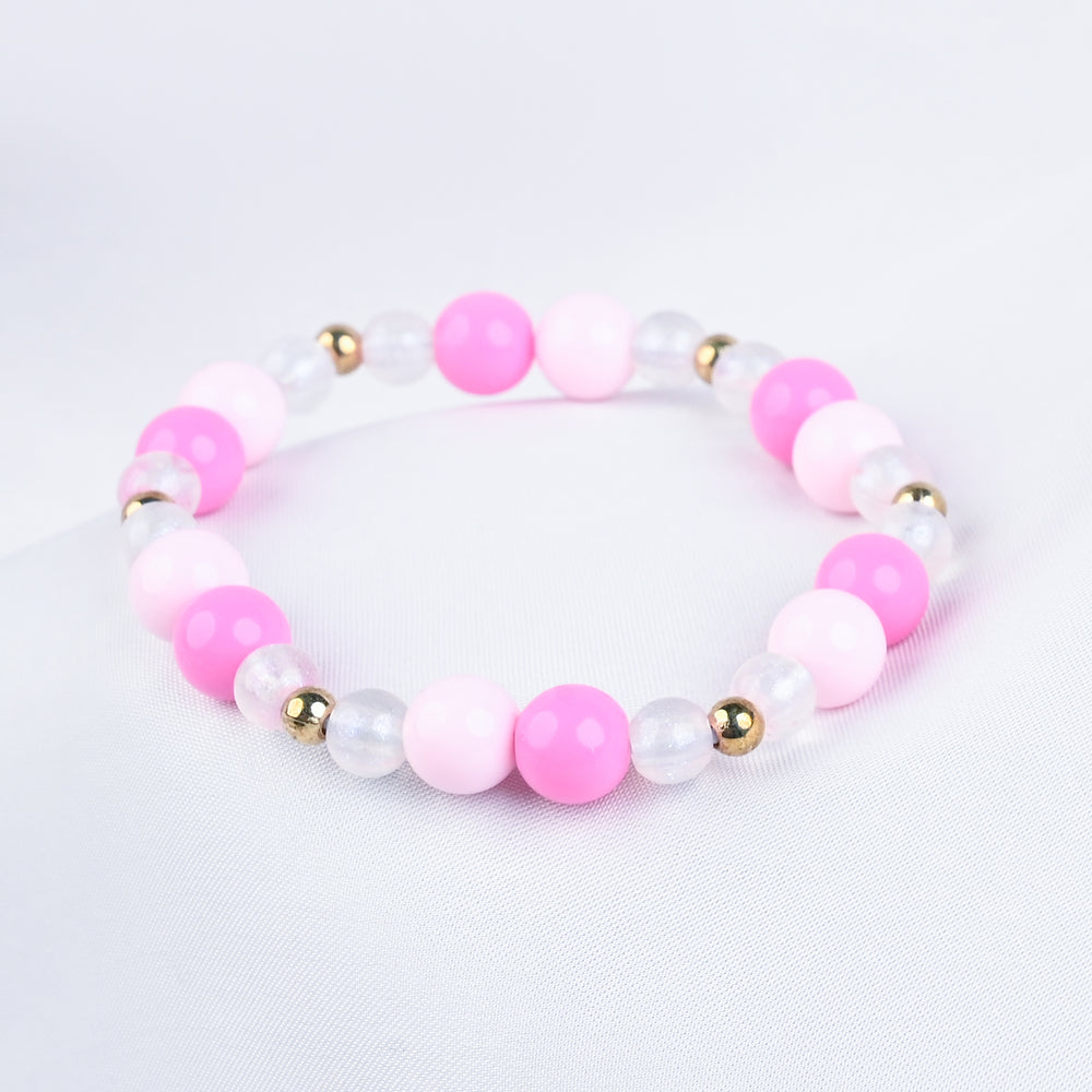 GIRLS ELEGANT BEADED NECKLACE & BRACELET