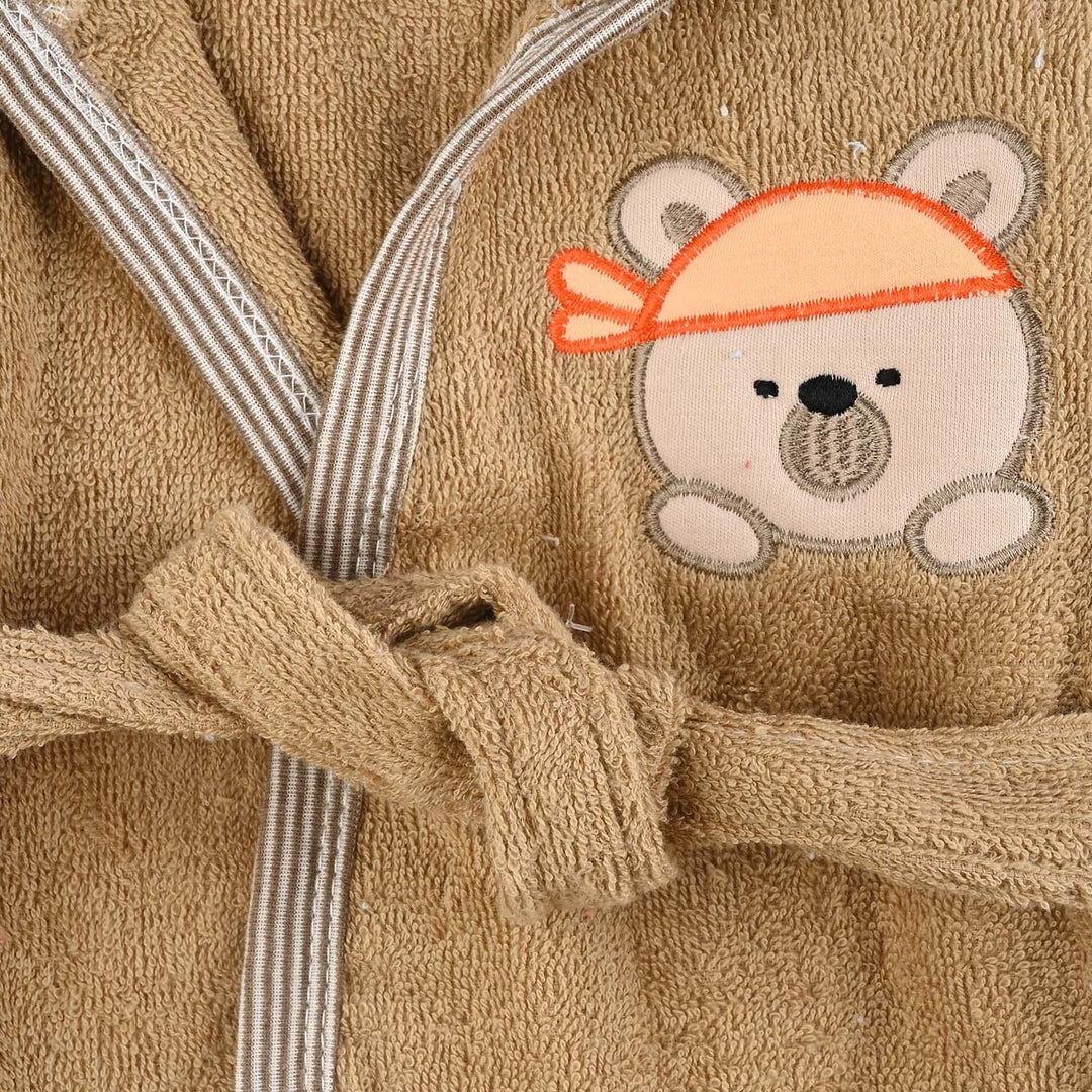 HOODED BABY BATH GOWN/BATH ROBE