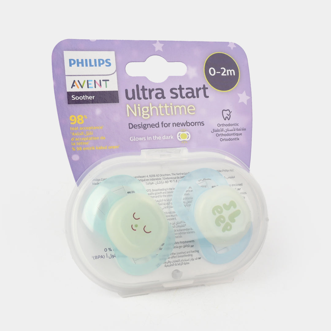 Avent Ultra Pacifier/Soother Nighttime 0-2M