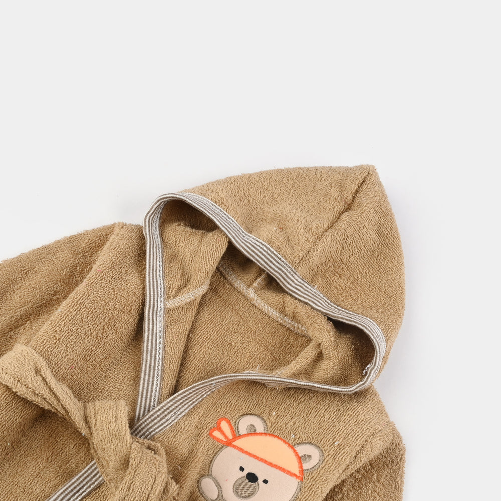 HOODED BABY BATH GOWN/BATH ROBE