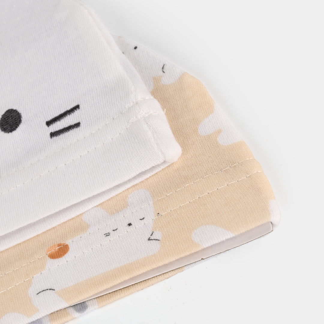 Cap  & Bib Set Pack Of 4