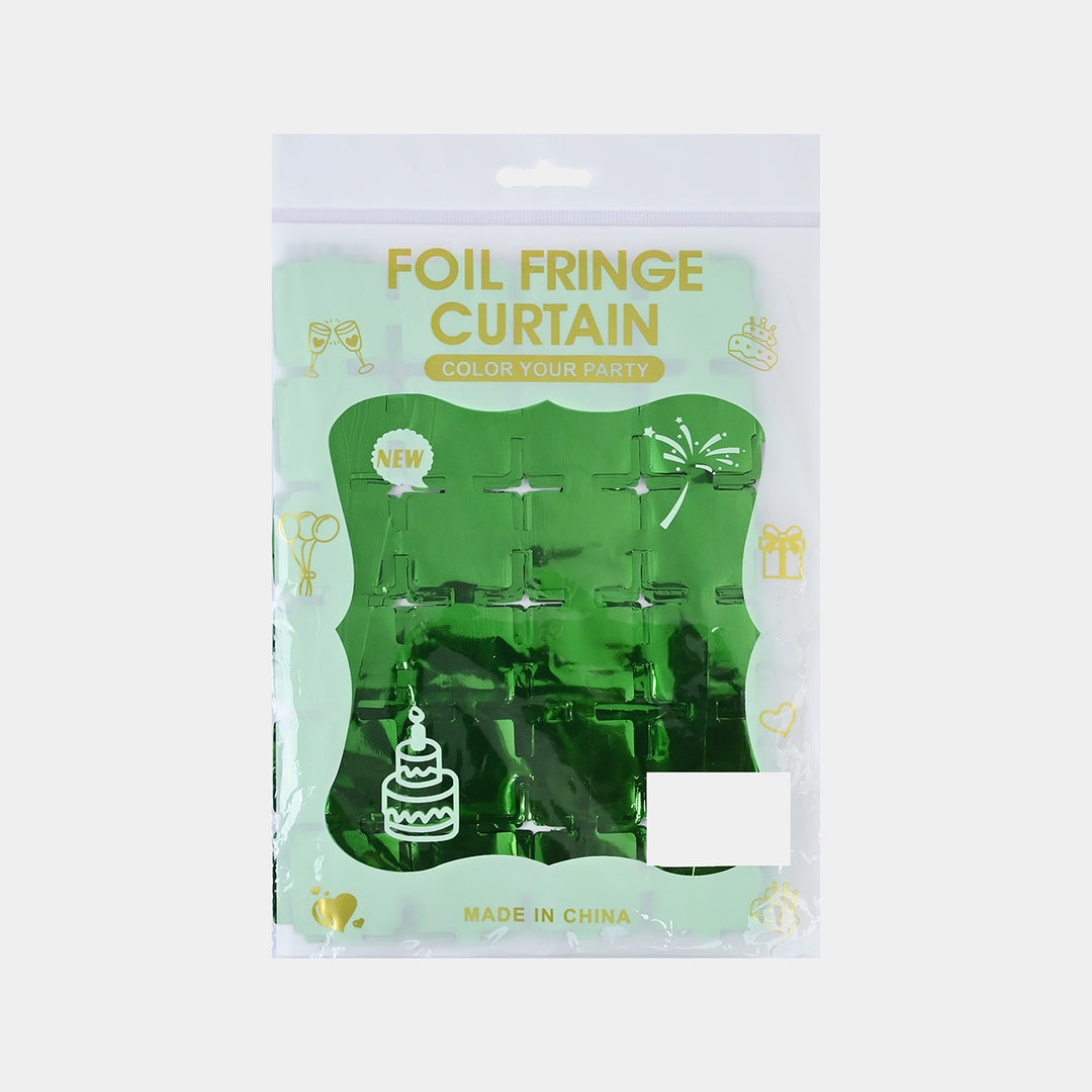 Square Shape Foil Fringe Curtain