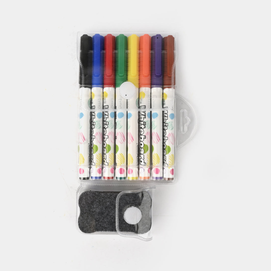 White Board Color Markers| 08Pcs